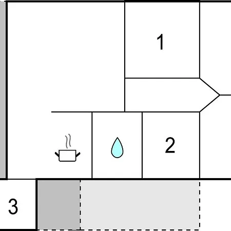 Vakantiehuis Three-bedroom In